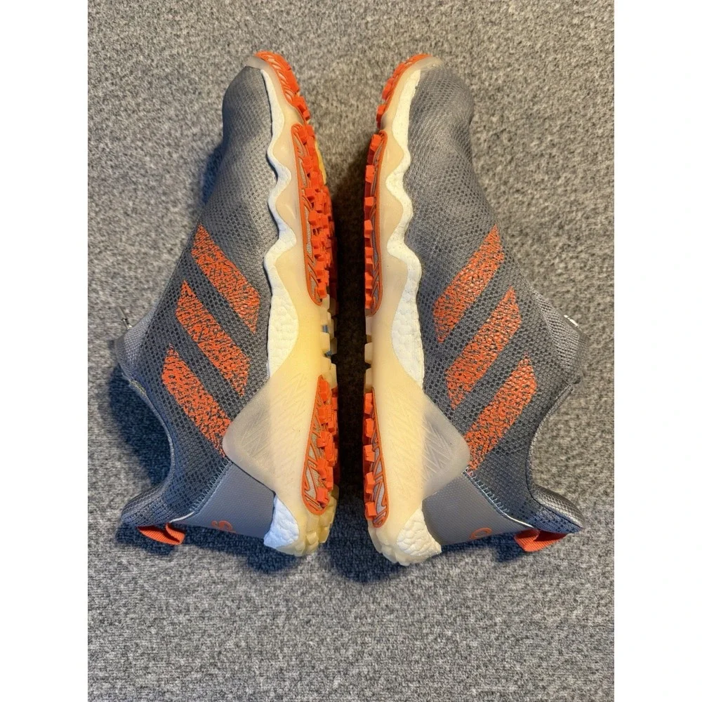 adidas Code Chaos 22 Boa Grey Three Impact Orange GX3935 Men's Size 15 Golf